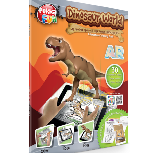 Pukka Fun Interactive Colouring Book Dinosaur World