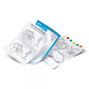 Pukka Fun Interactive Colouring Book Speed Racer