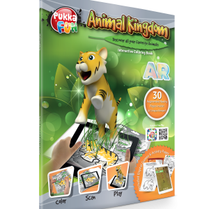 Pukka Fun Interactive Colouring Book Animal Kingdom